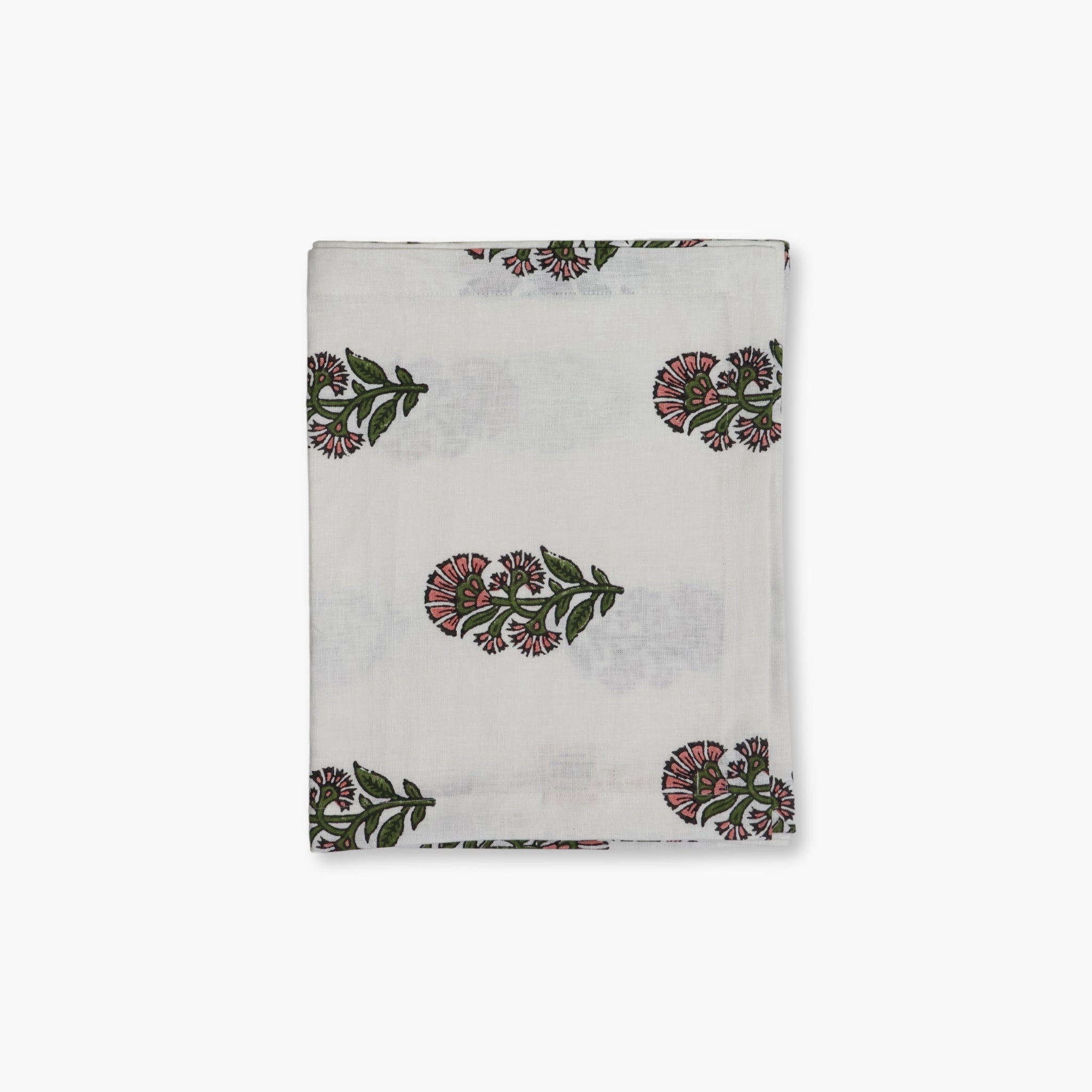 Begum Linen Table Runner — Pink