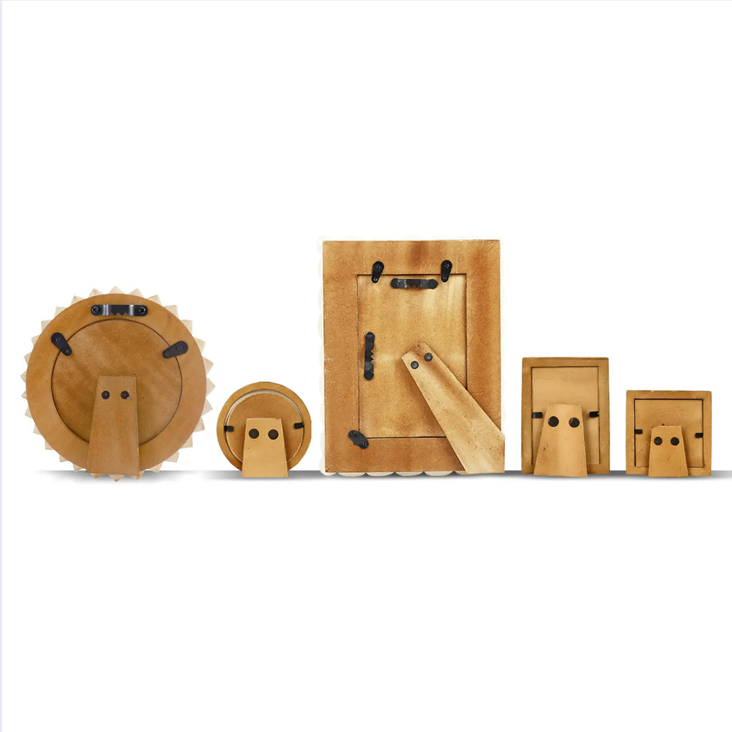 White Bone Inlay Picture Frames Set of 5 | The Royal Collection