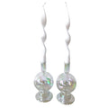 Rainbow Prism Bauble Candle Holders - Pair