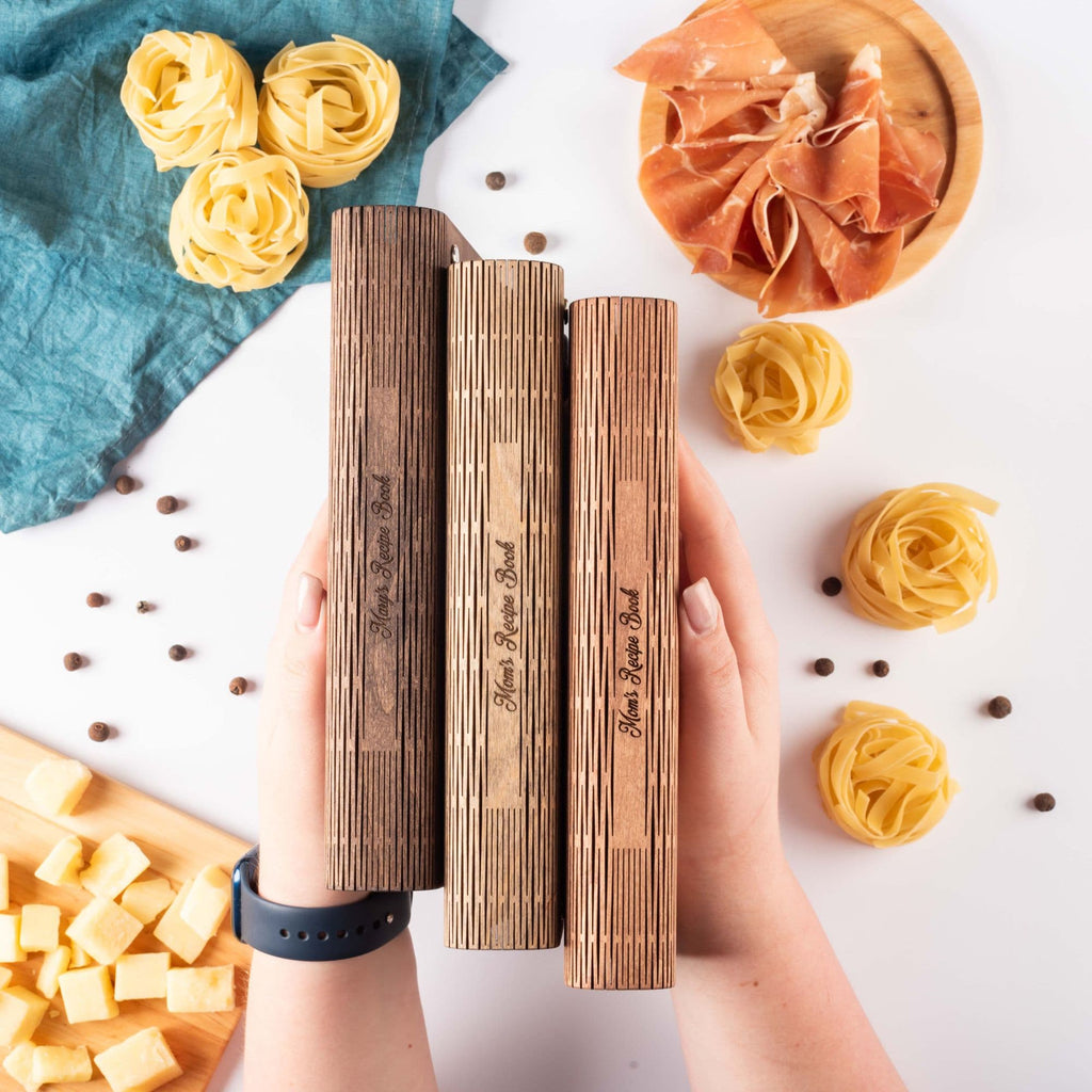 Wooden Recipe Book – Tomatoes Theme (B2B)