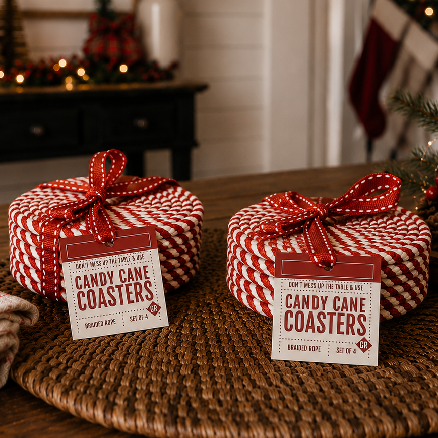 Candy Cane Coaster PRE-ORDER