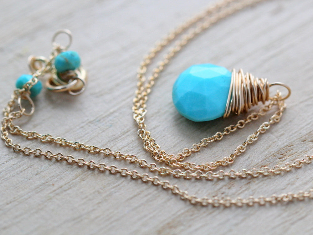 Sleeping Beauty Turquoise Solitaire