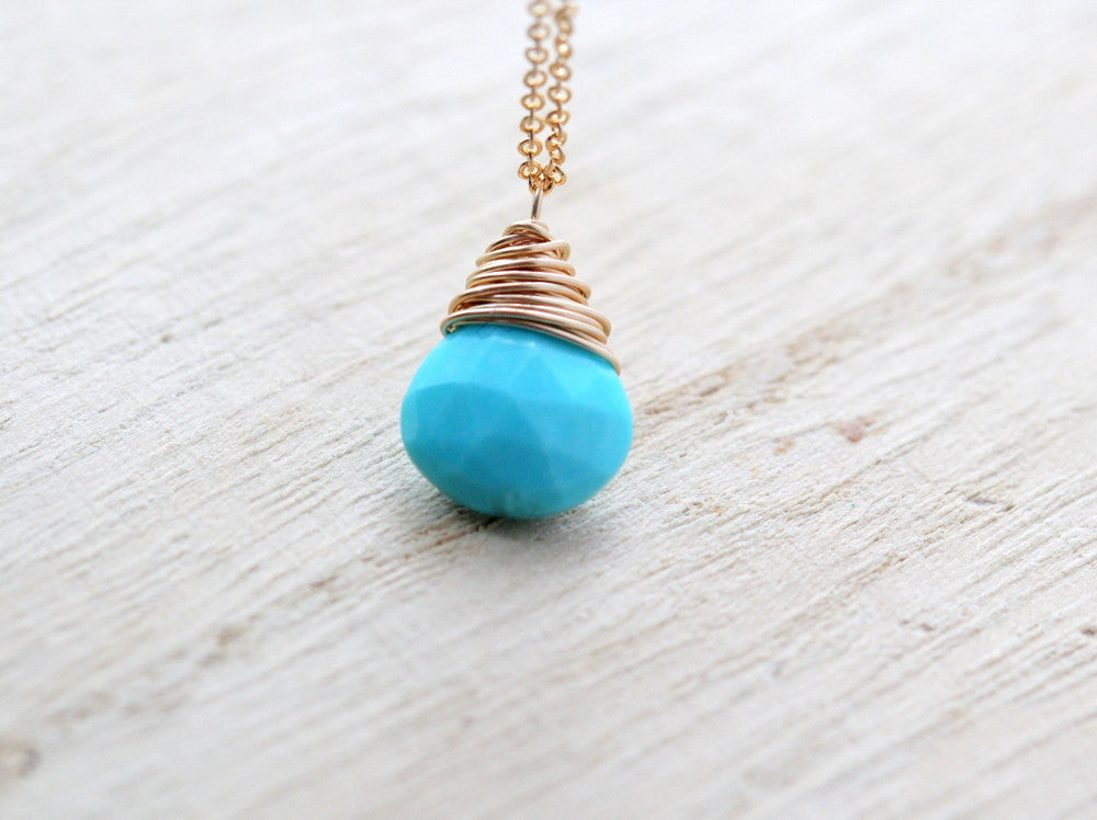 Sleeping Beauty Turquoise Solitaire