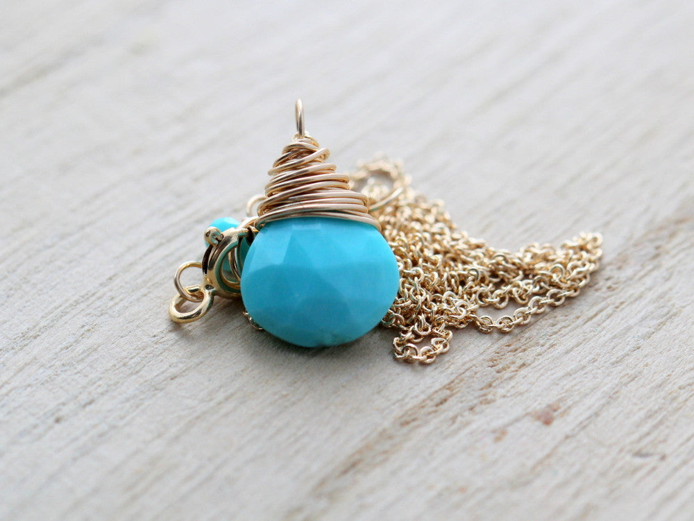 Sleeping Beauty Turquoise Solitaire