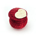 Red Tiny Basket with Love Heart