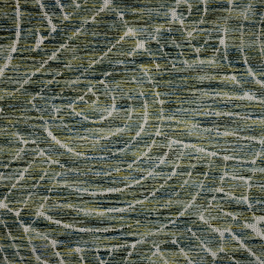 Sol Geometric Chenille Jacquard Fabric