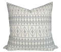 Souk Pillow Cover in Onyx Indigo, Indoor Outdoor Pillows, Peter Dunham Textiles