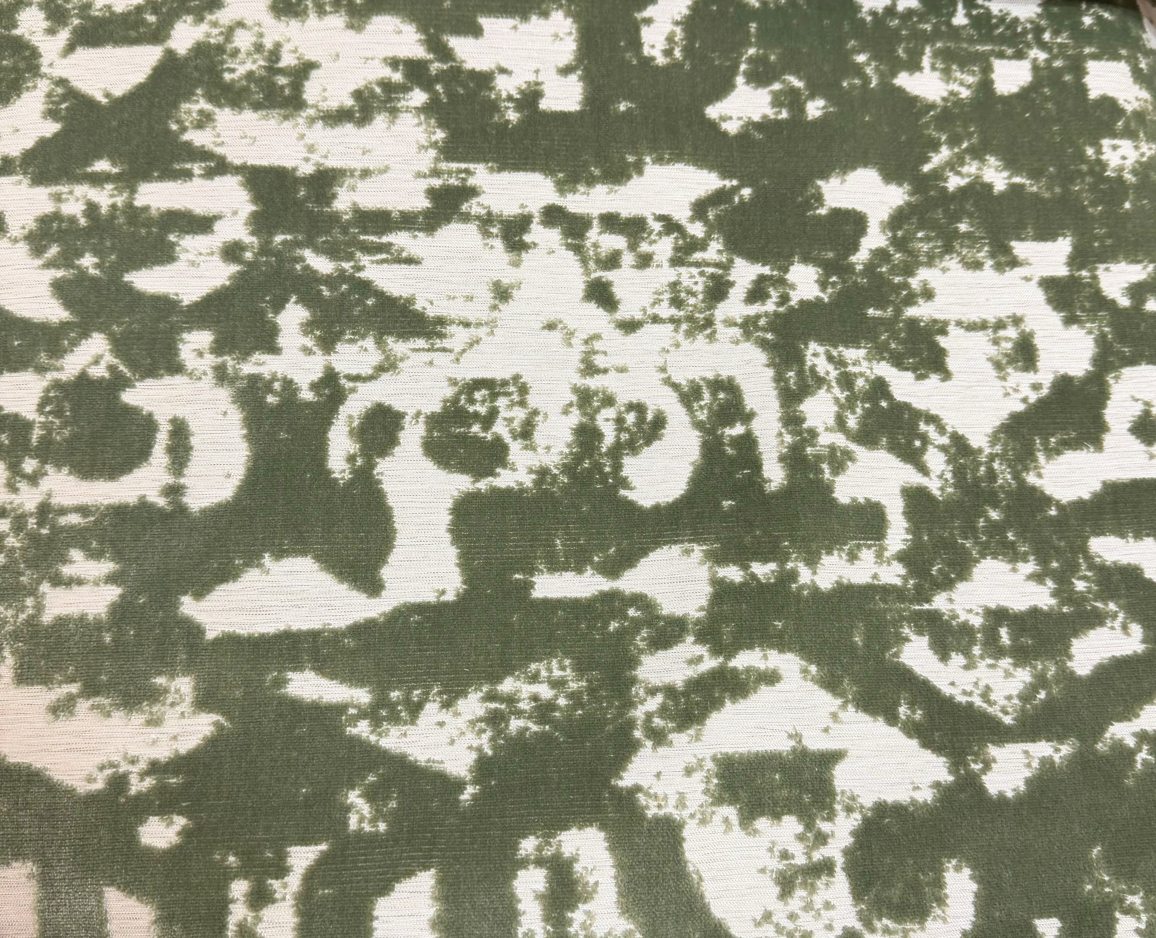 STELLA - ABSTRACT CUT VELVET UPHOLSTERY FABRIC BY THE YARD