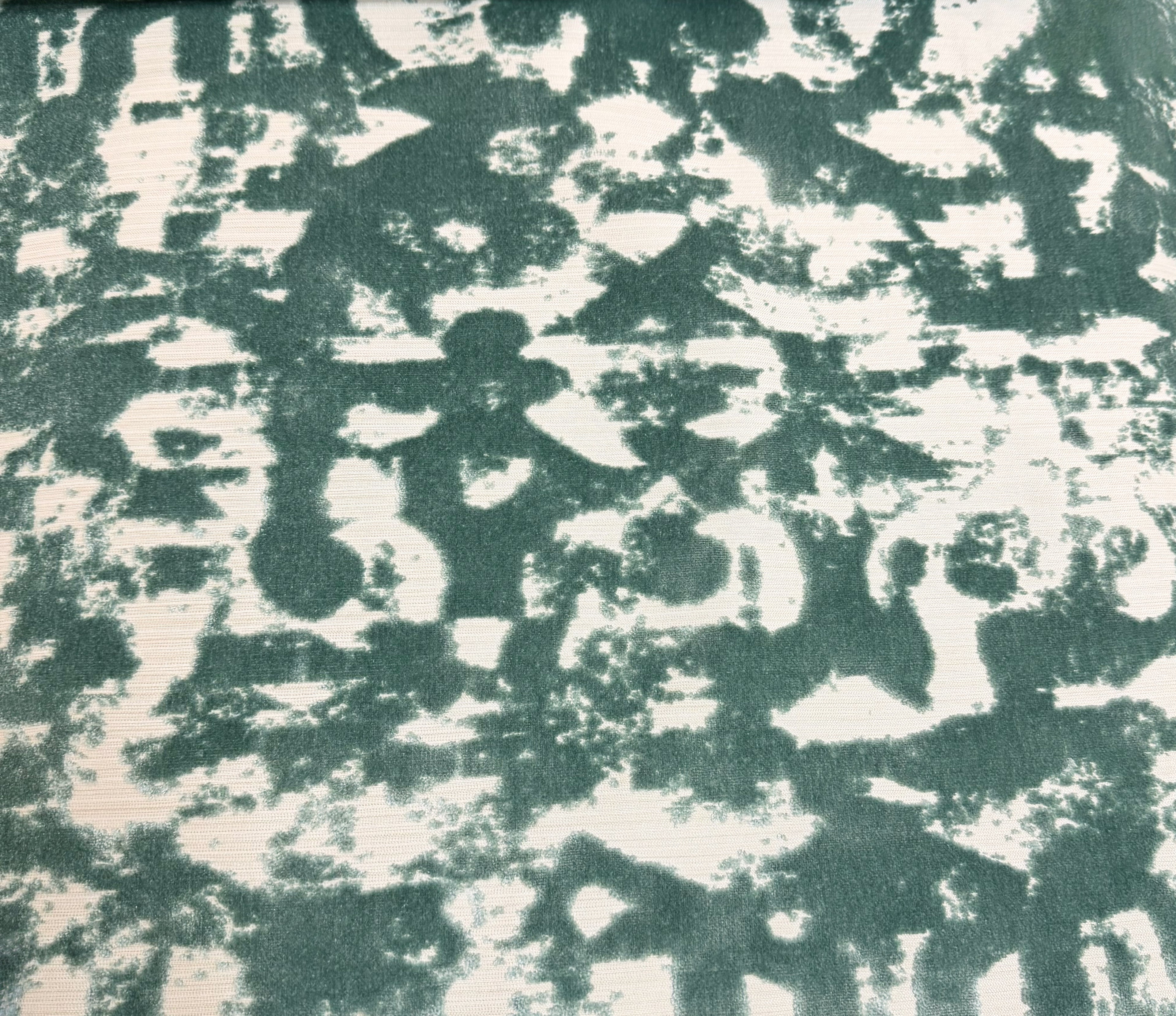 STELLA - ABSTRACT CUT VELVET UPHOLSTERY FABRIC BY THE YARD