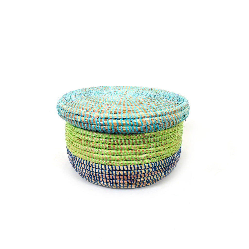 Modern Storage Basket Set - Coastal Blues