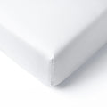 Bamboo Crib Sheet in White