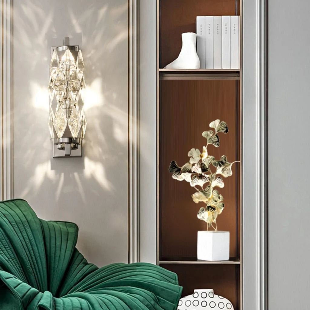 Sanne Crystal Wall Sconce