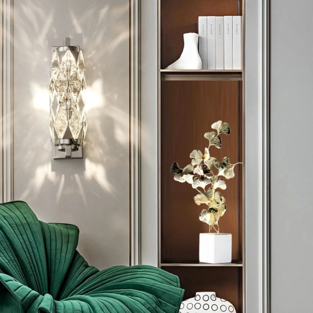 Sanne Crystal Wall Sconce