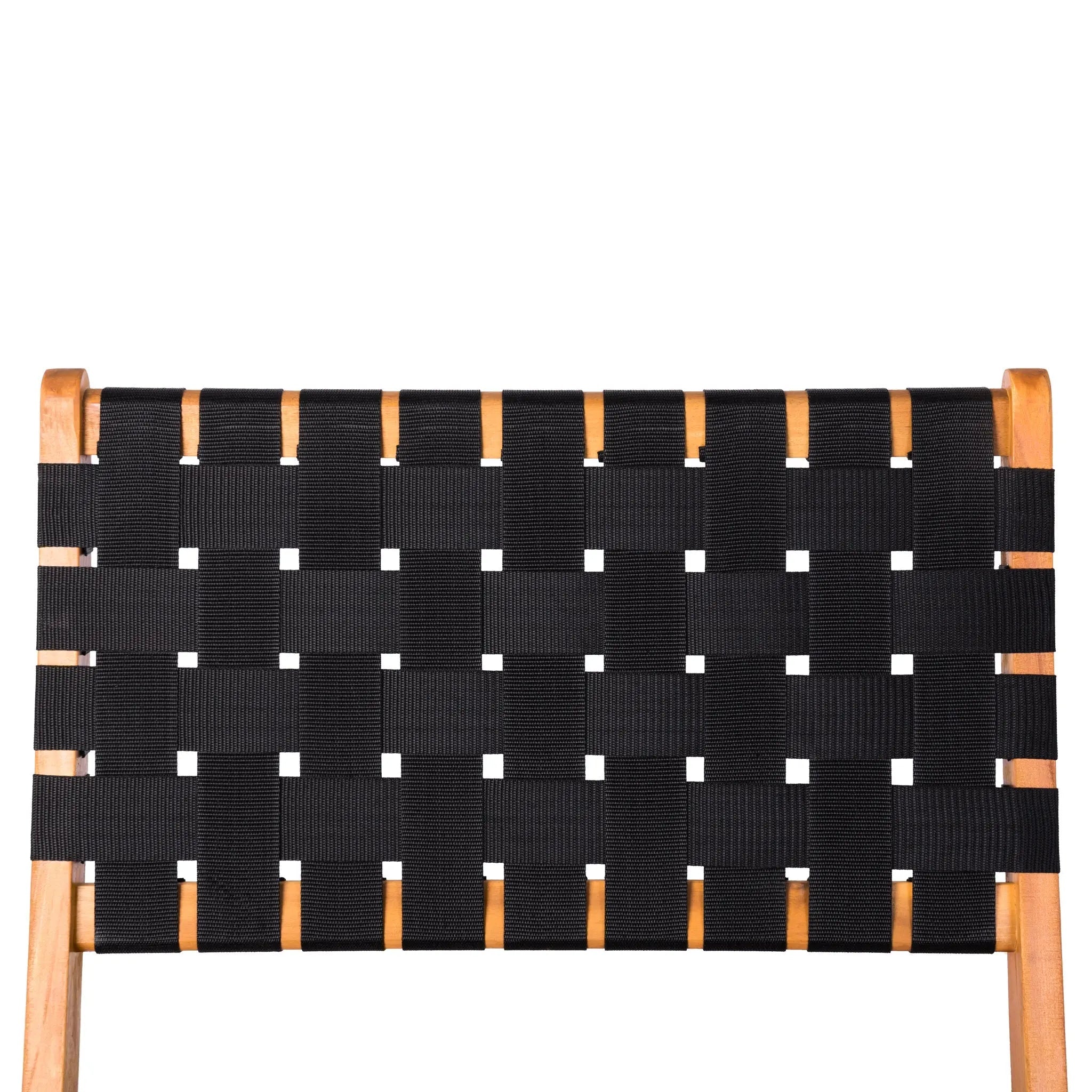 Sava Indoor-Outdoor Folding Chair in Black Webbing