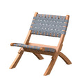 Sava Folding Outdoor Chair, Gray