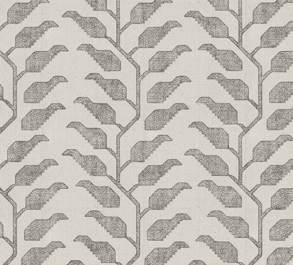 Folio Pillow Cover in Graphite, Susan Connor Textiles
