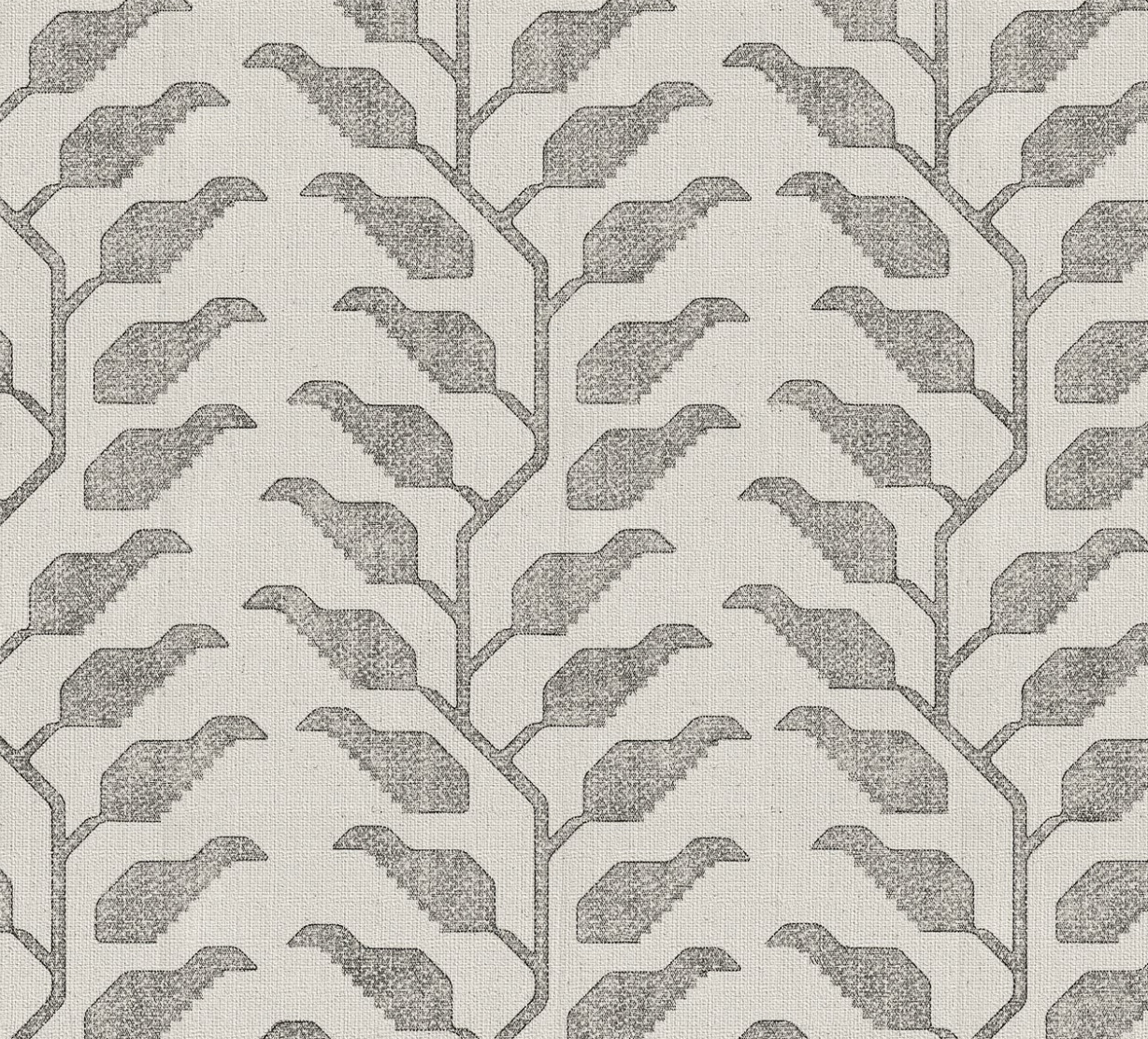 Folio Pillow Cover in Graphite, Susan Connor Textiles