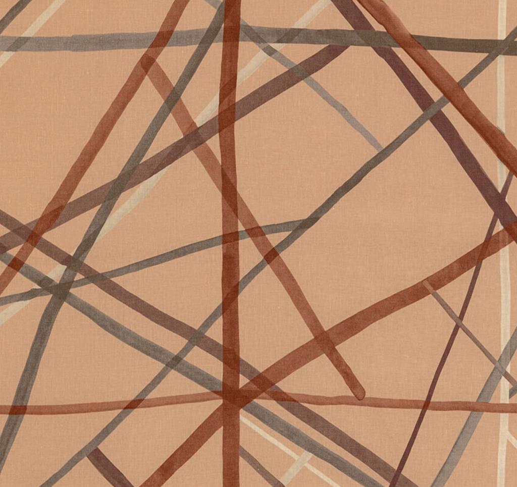 Simpatico Pillow Cover in Terracotta, Kelly Wearstler Textiles