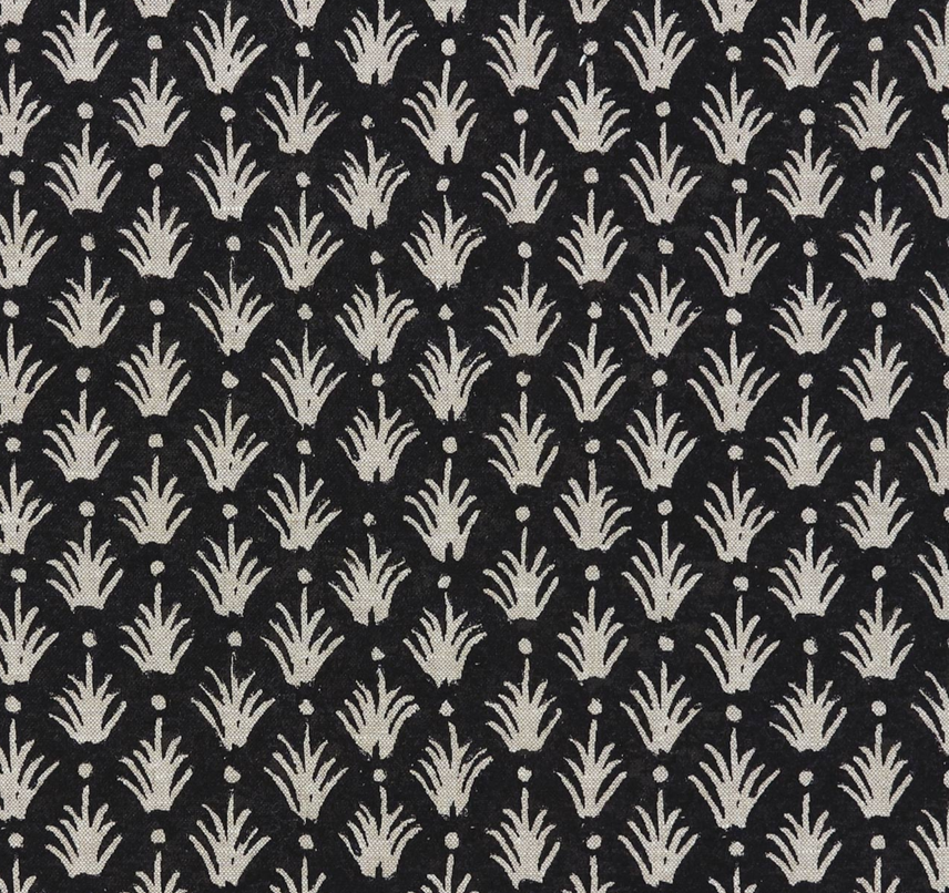 Reeds Pillow Cover in Jet, McLaurin + Piercy Textiles