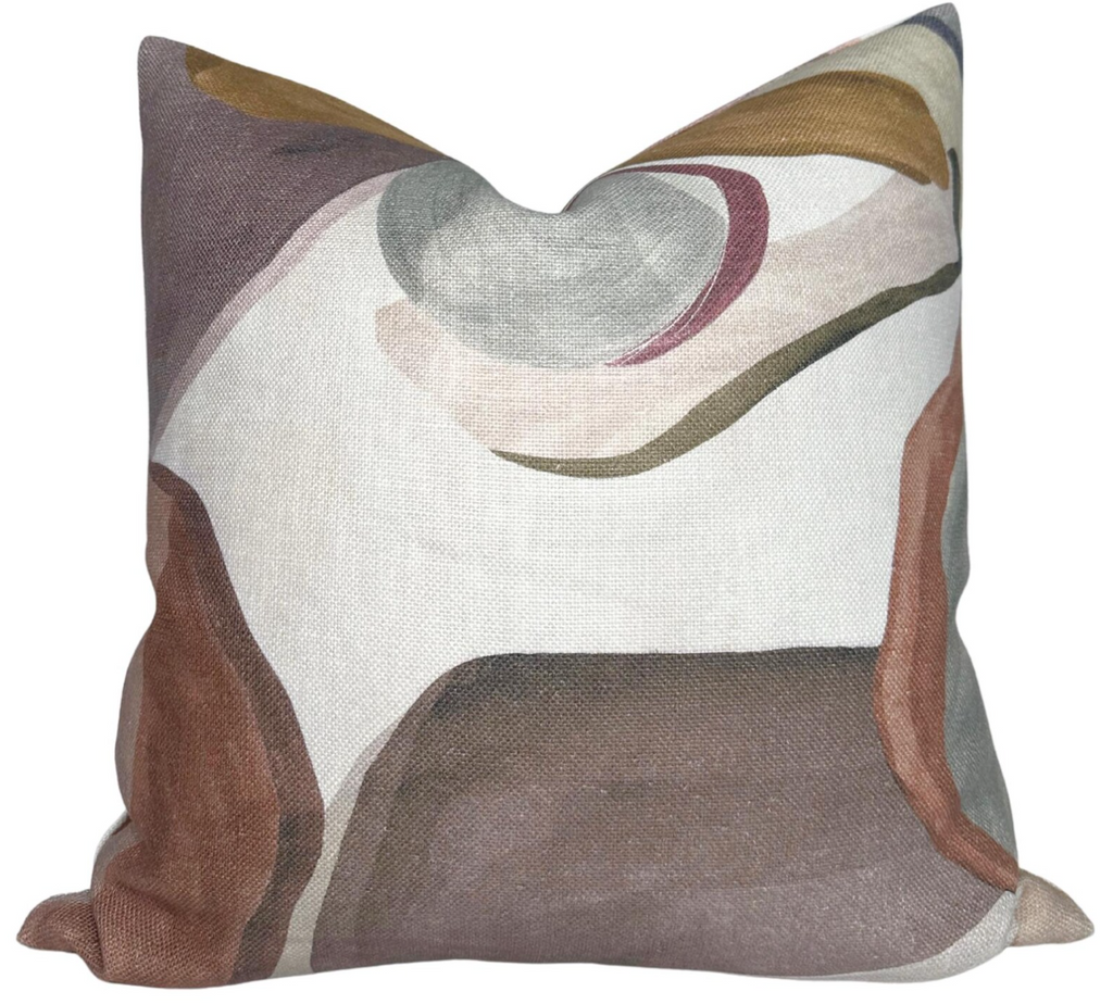 Figura Pillow Cover in Mehndi