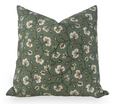 Chelsea Pillow Cover in Emerald, Thibaut Pillows