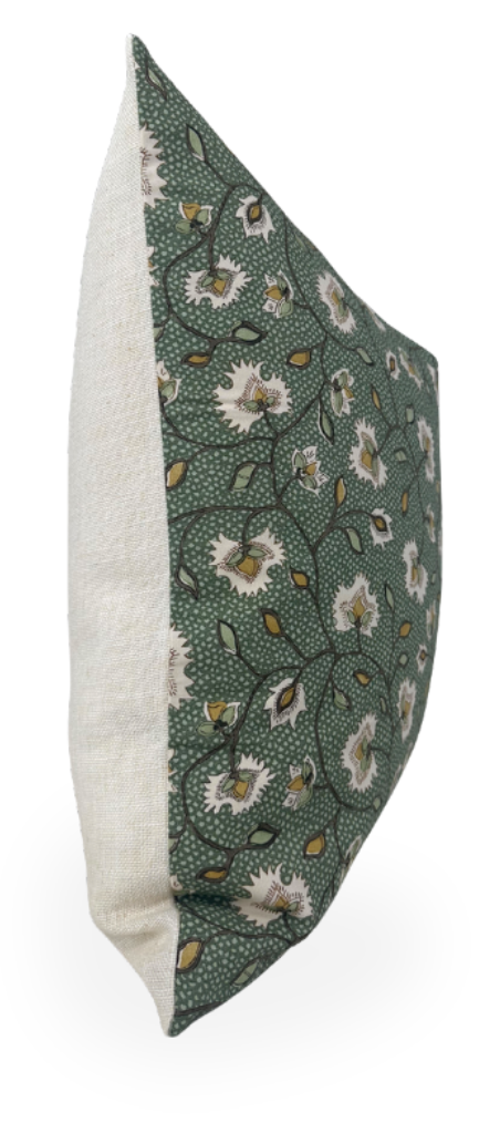 Chelsea Pillow Cover in Emerald, Thibaut Pillows