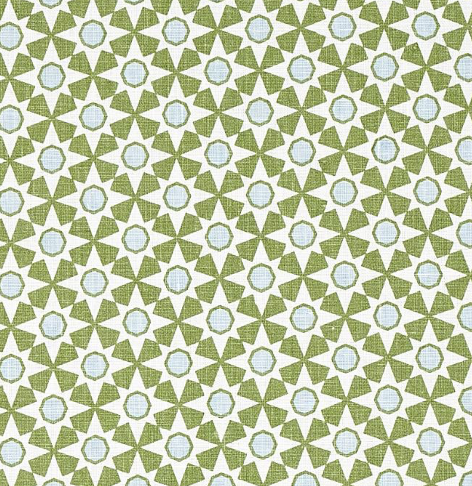 Serendipity Pillow Cover in Green, Schumacher Textiles