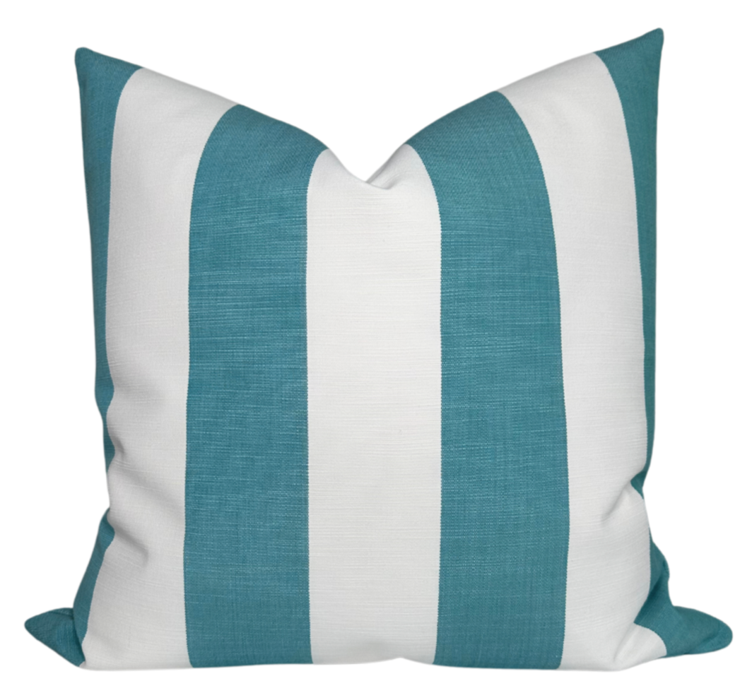 Go To Stripe Pillow Cover in Bahama Mama, Perennials Textiles