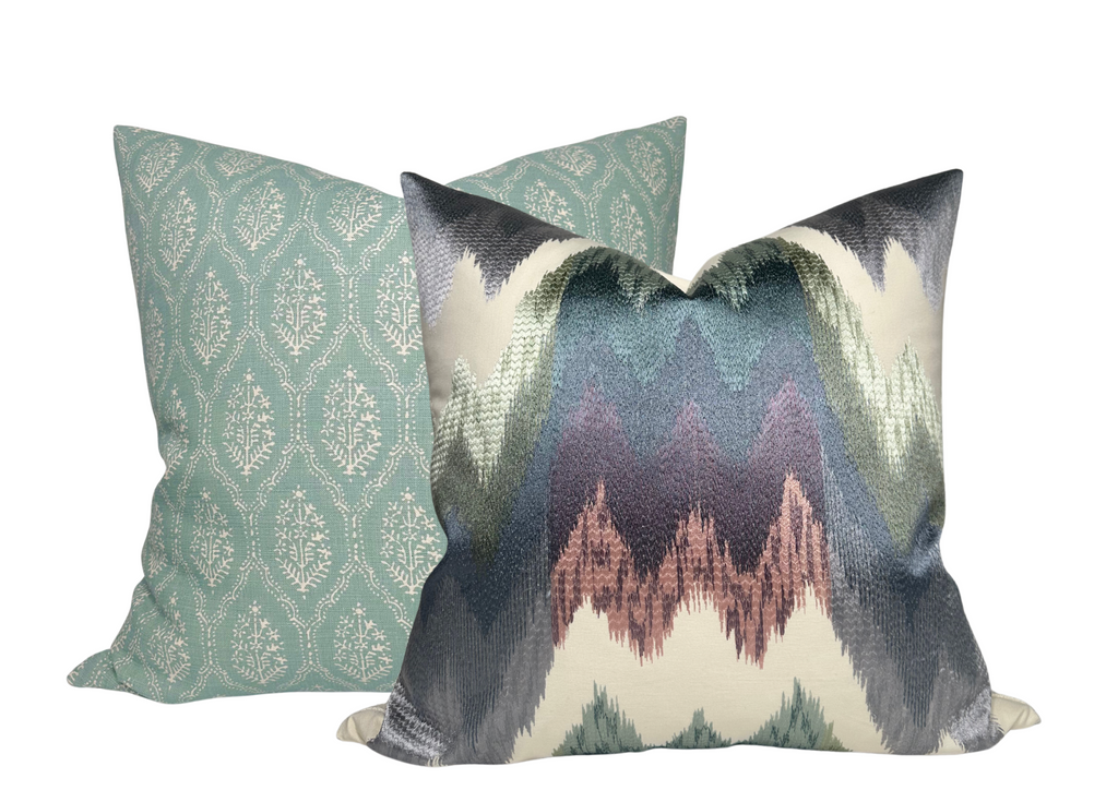 Kamut Pillow Cover in Spring, Thibaut Pillows
