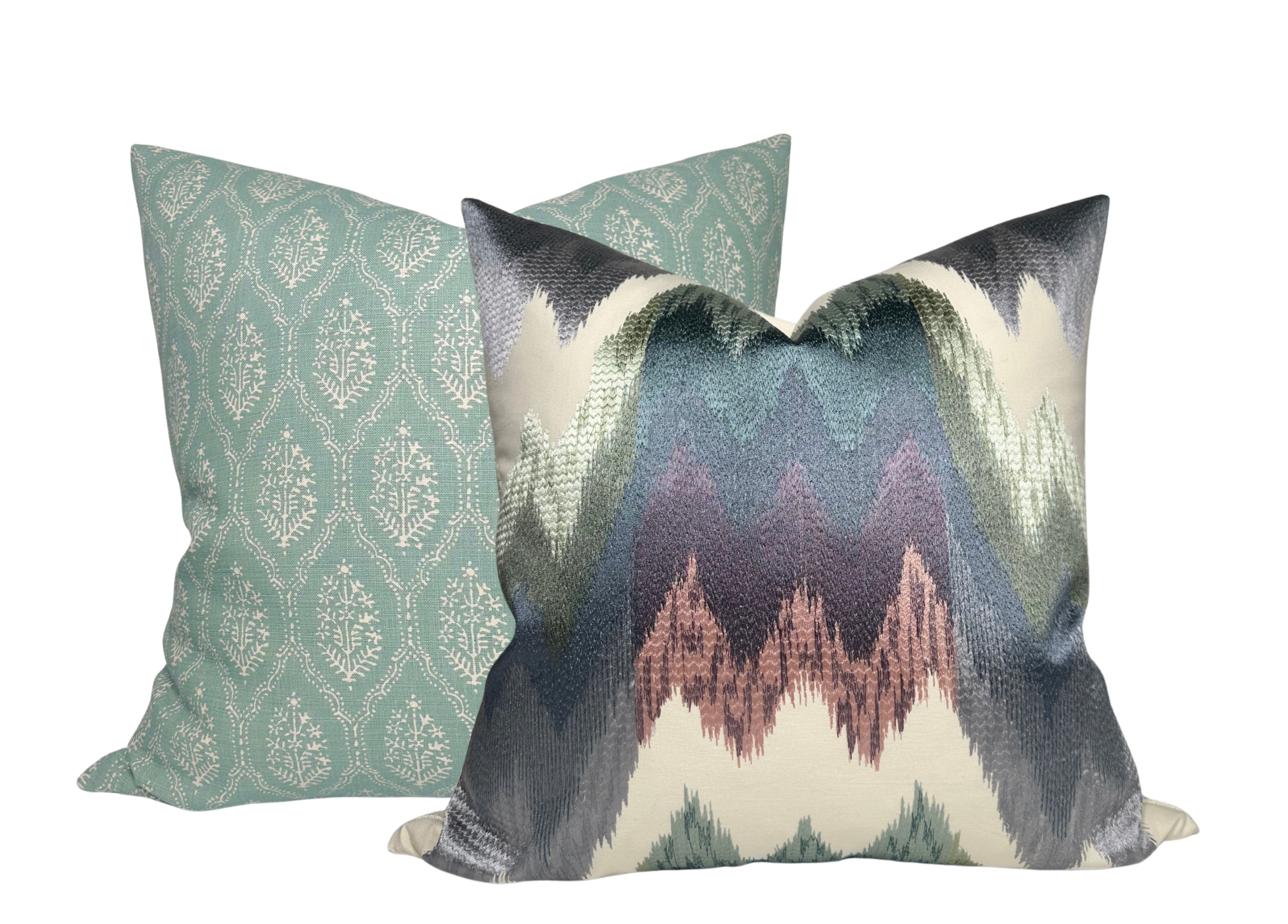 Kamut Pillow Cover in Spring, Thibaut Pillows