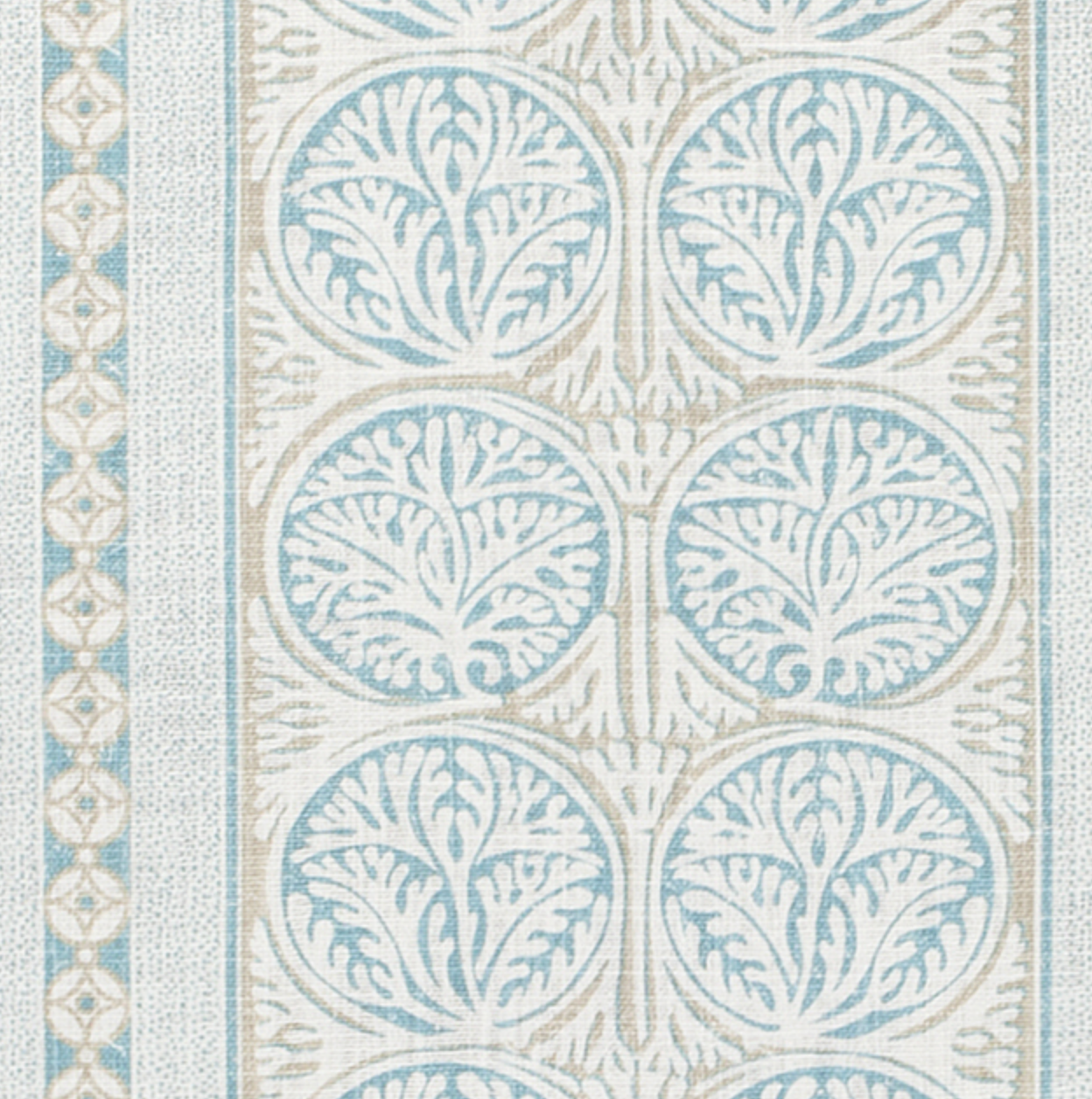 Fair Isle Pillow Cover in Aqua, Thibaut Pillows