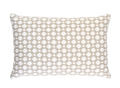 Betwixt Pillow Cover in Stone, Schumacher Textiles