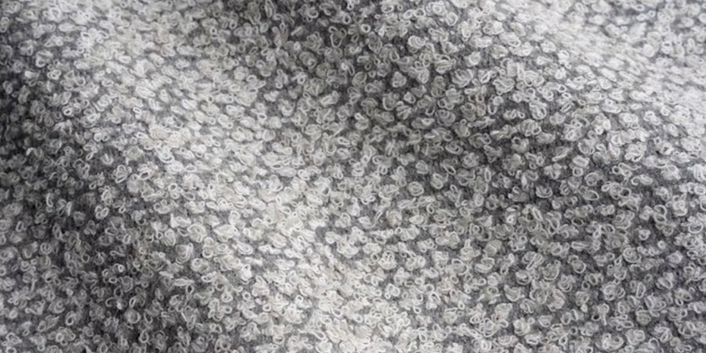 On the Lamb Woven Pillow Cover in Platinum, Performance Pillow