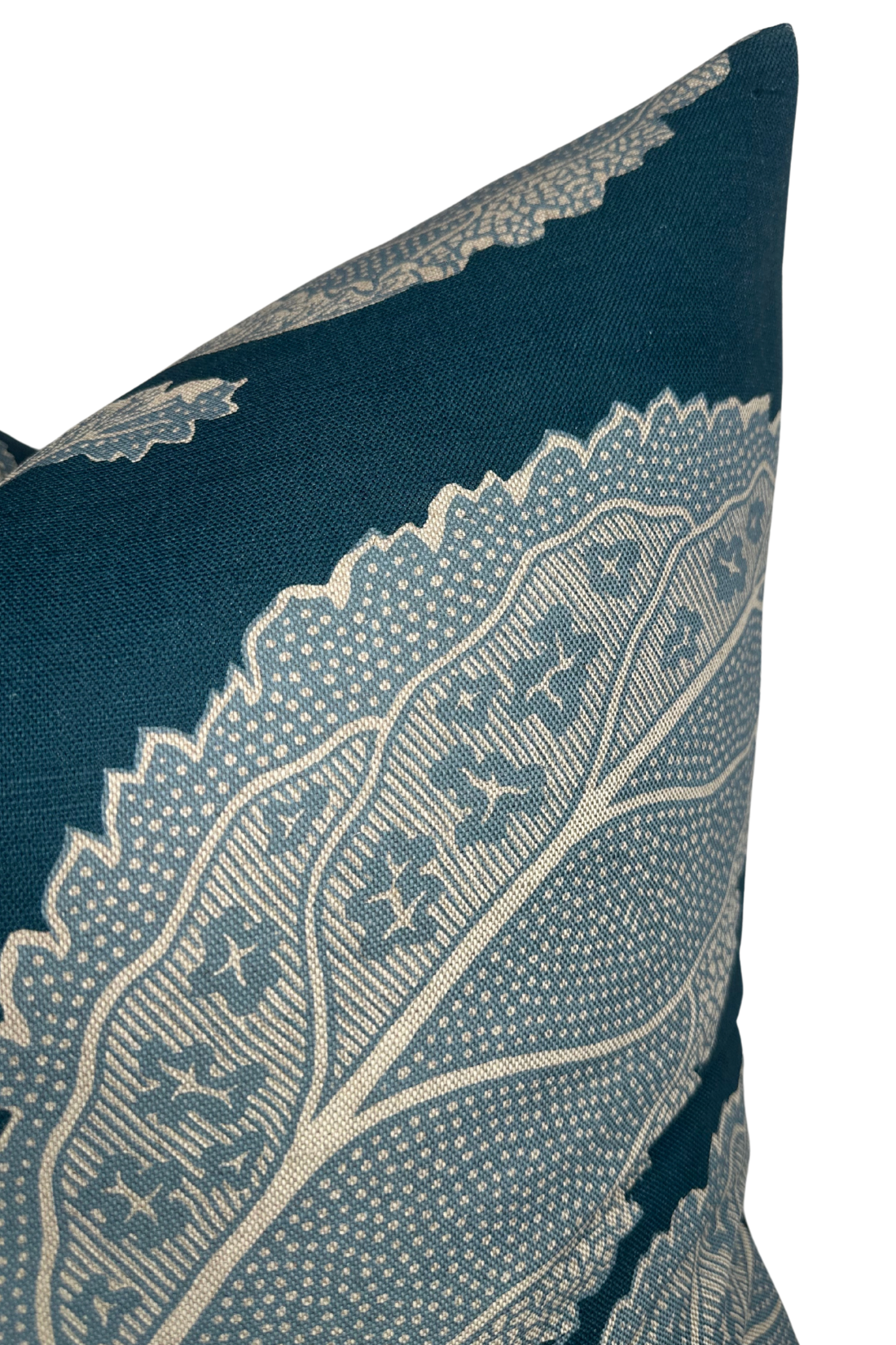 Lacinato Pillow Cover in Mineral Blue, Thibaut Pillows