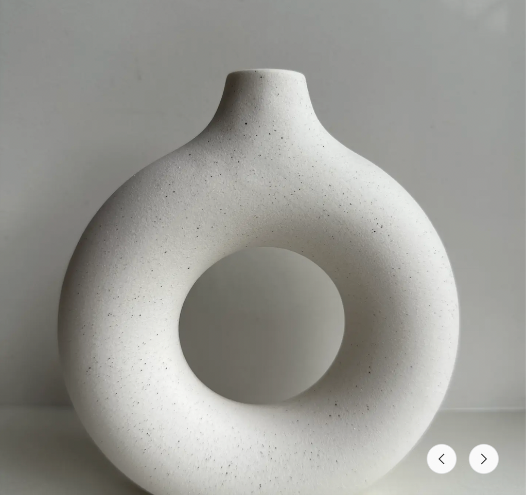 Ceramic Circle Vase Ceramic Circle Vase