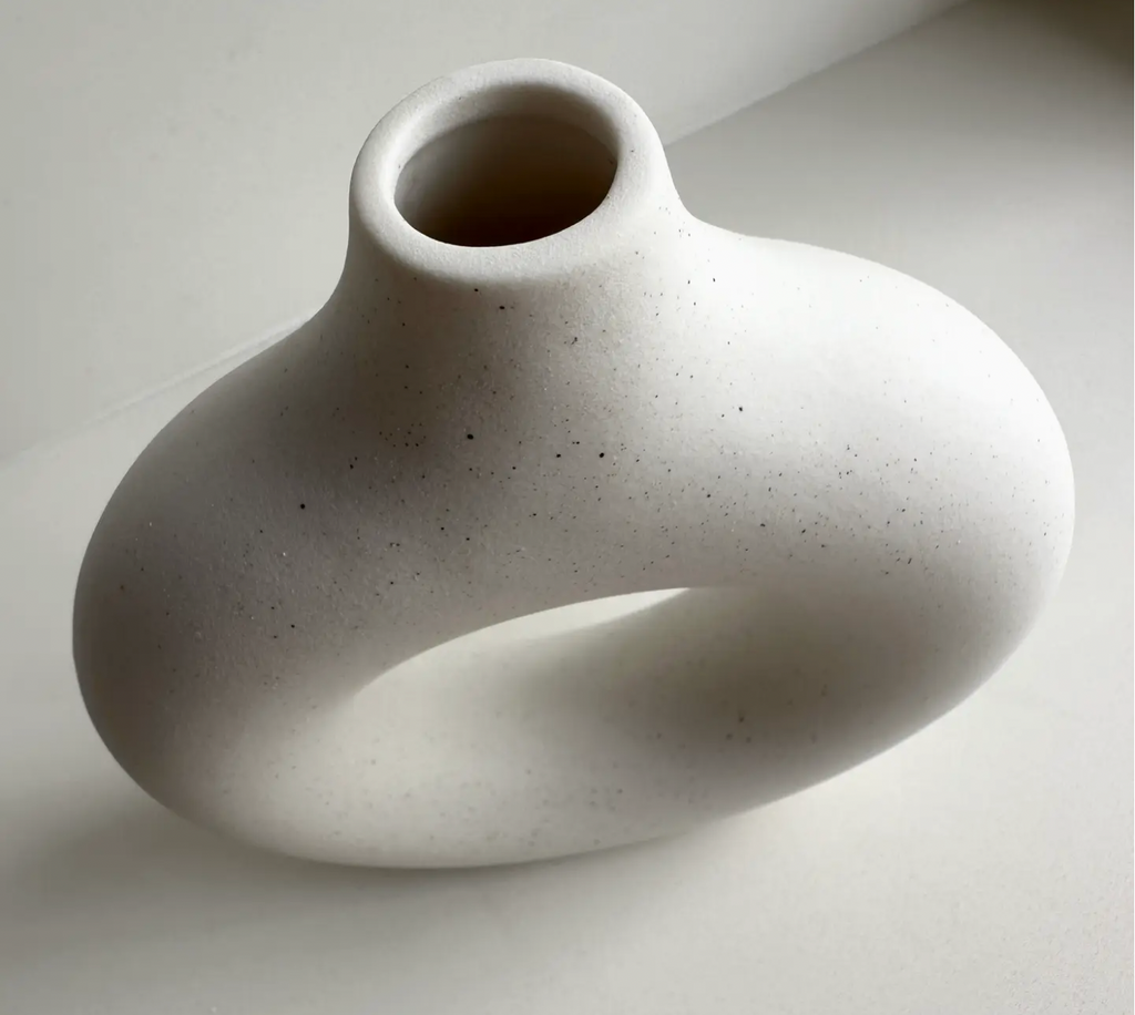 Ceramic Circle Vase Ceramic Circle Vase