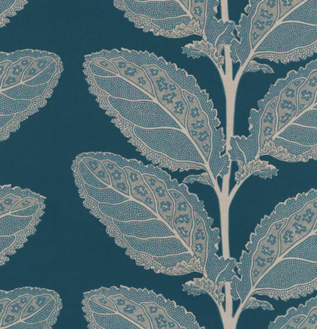 Lacinato Pillow Cover in Mineral Blue, Thibaut Pillows