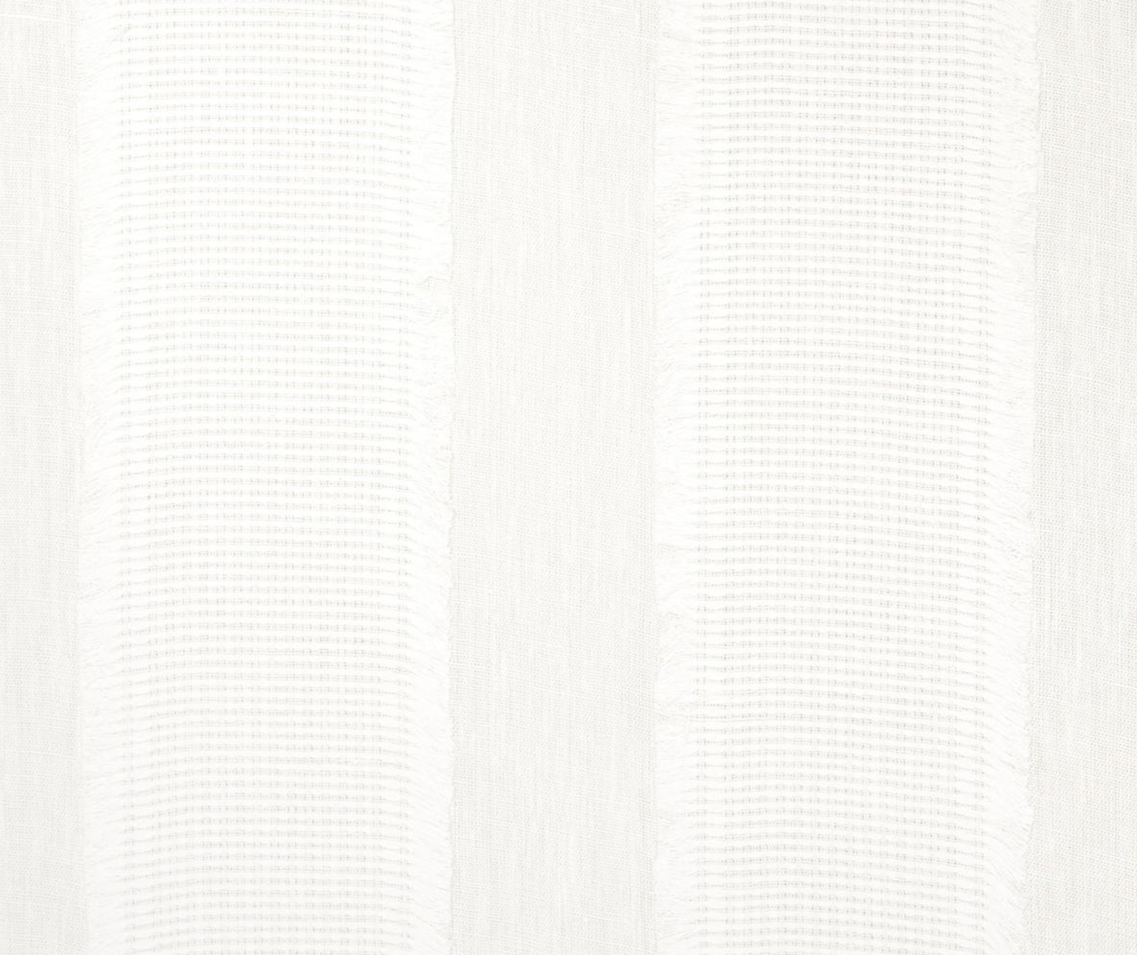 Tulum Casement Embroidered Pillow Cover in Ivory, Schumacher Textiles