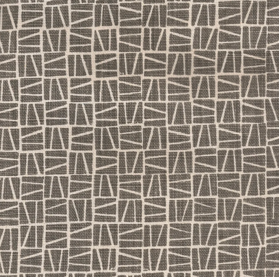 Camber Pillow Cover in Charcoal, Lindsay Alker Textiles
