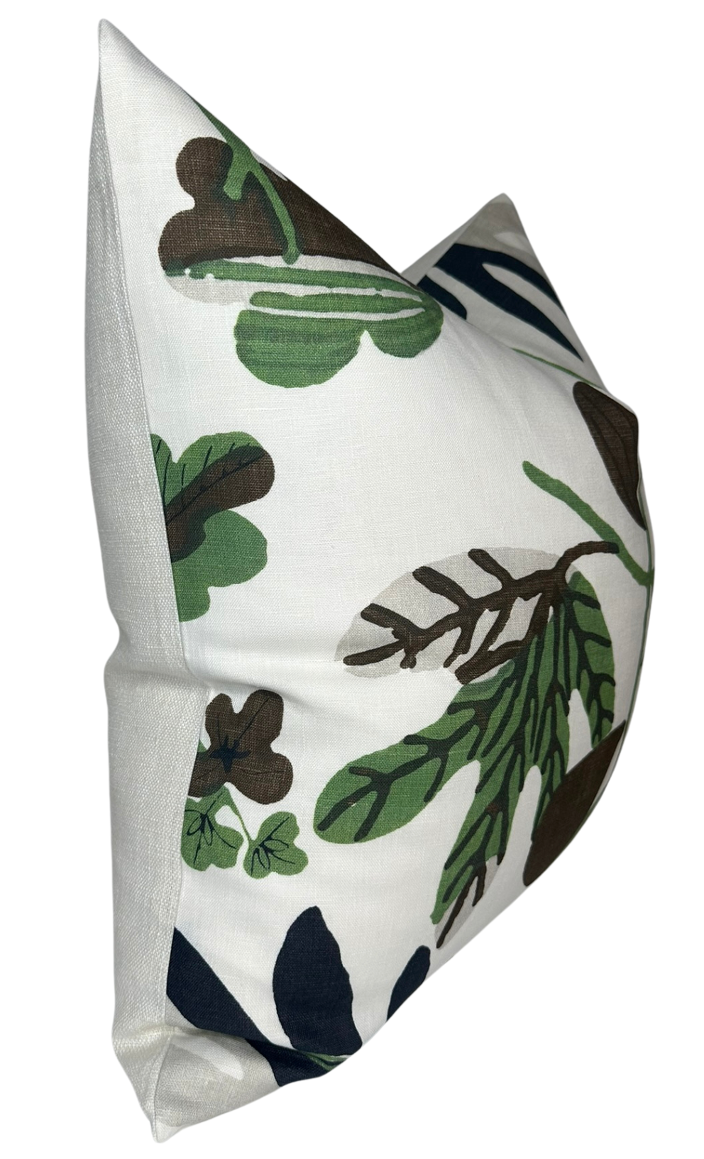 Matisse Leaf Pillow Cover in Green, Thibaut Pillows