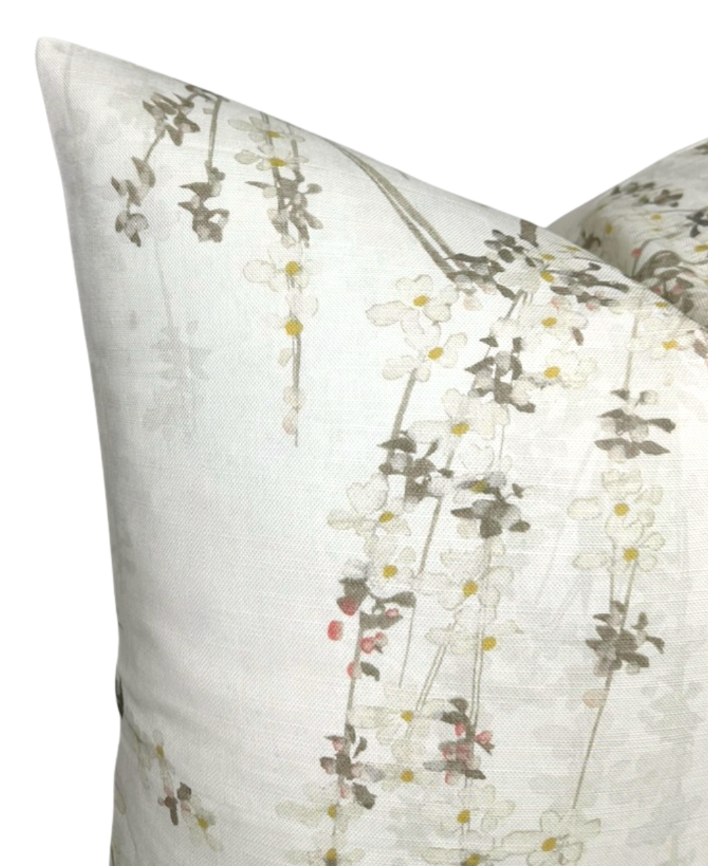 Weeping Blossom Pillow Cover in Beige, Thibaut Pillows