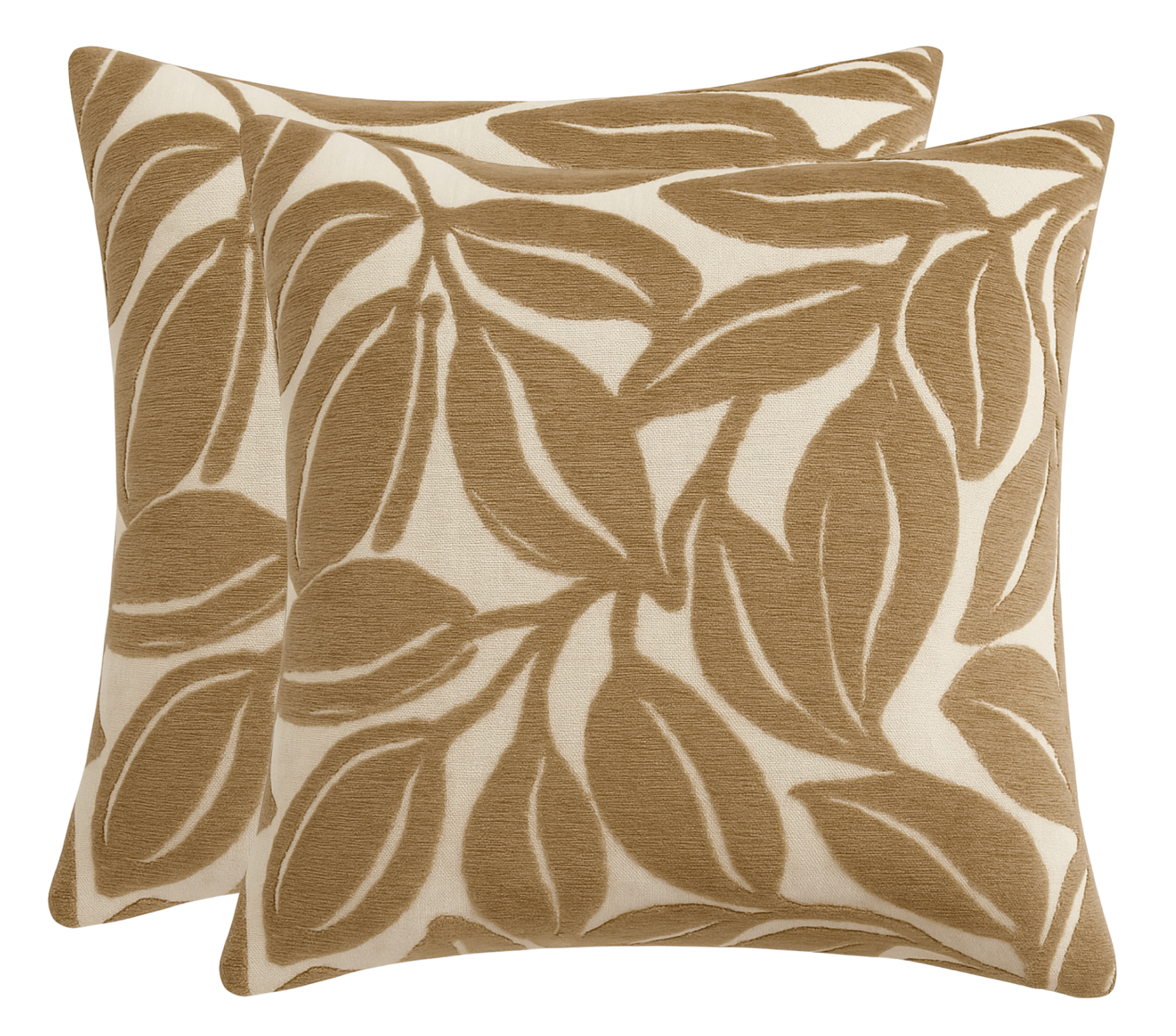 Kona Performance Velvet Pillow Cover in Mocha, Thibaut Pillows