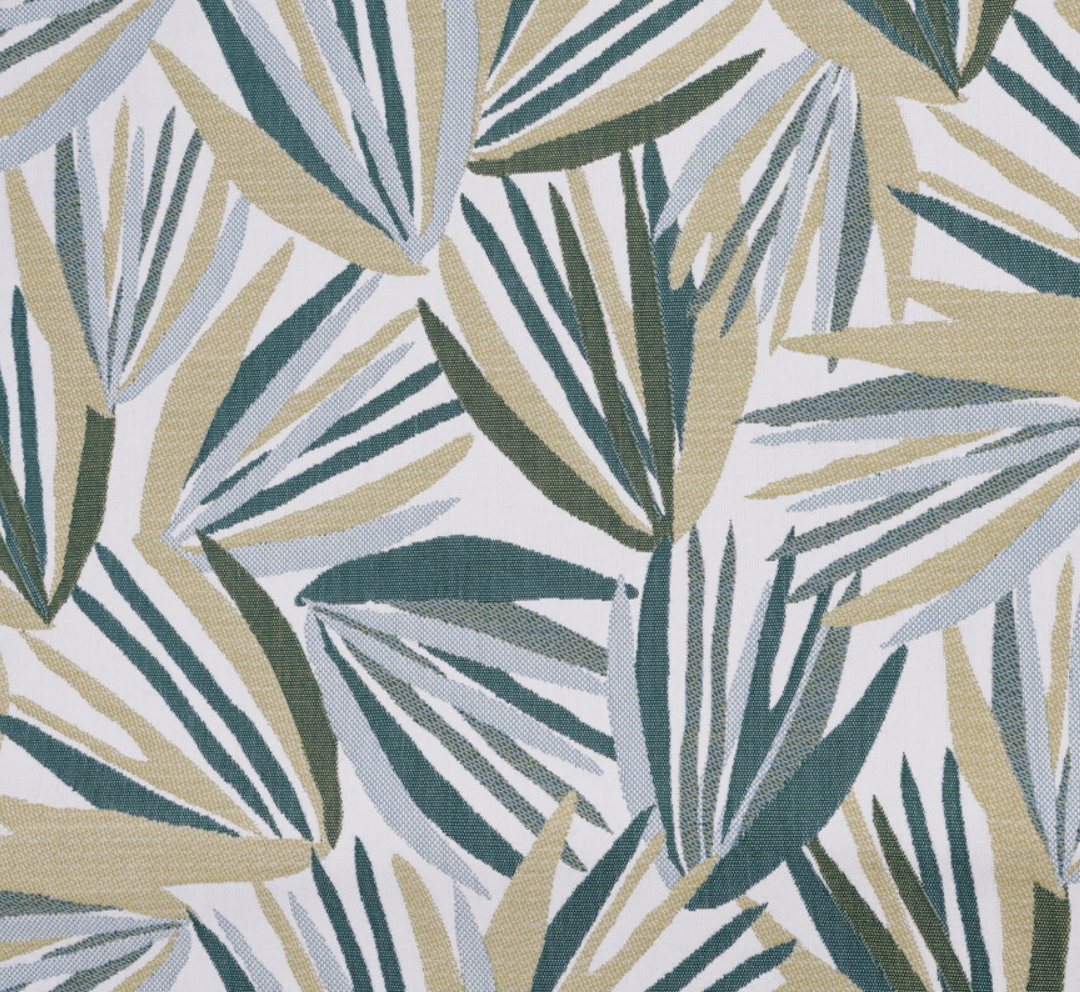 Palmetto Pillow Cover in Verdigris, Perennials Textiles