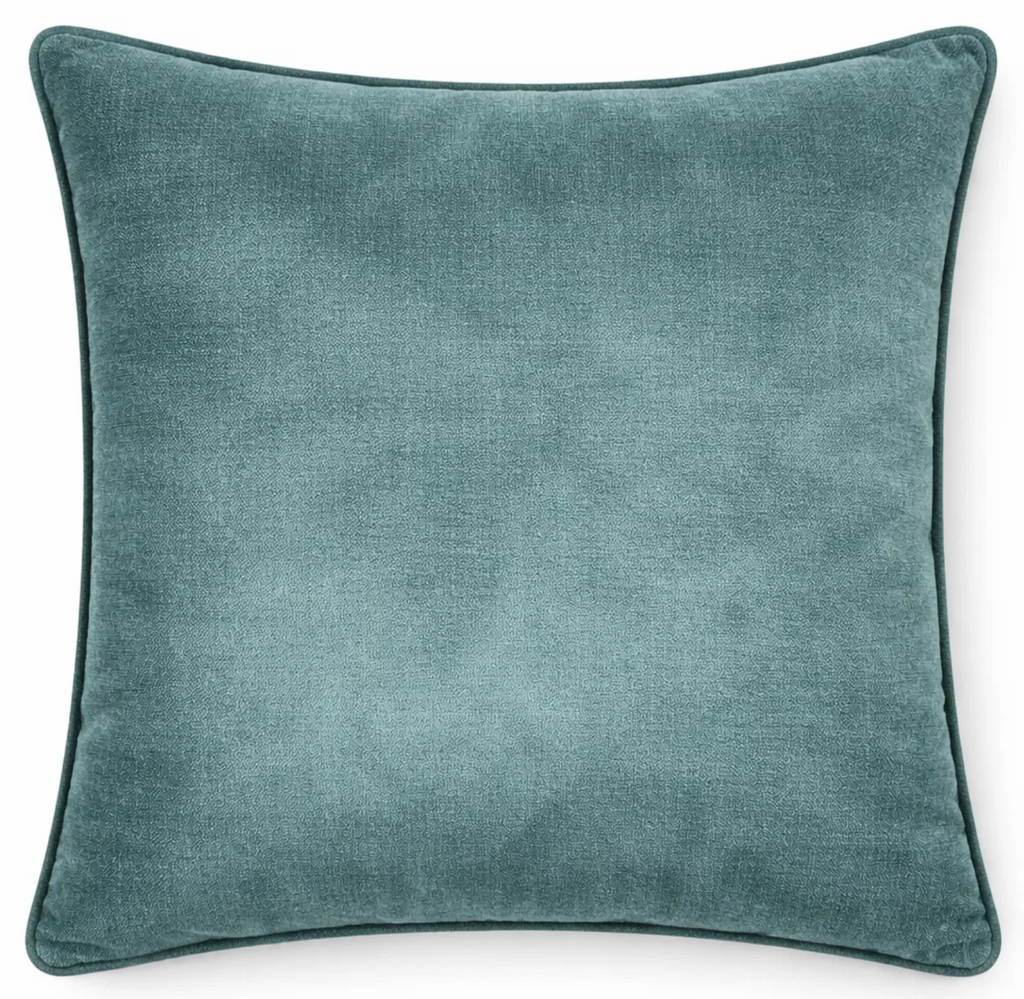 Montage Velvet Pillow Cover in Teal, Kelly Wearstler Textiles