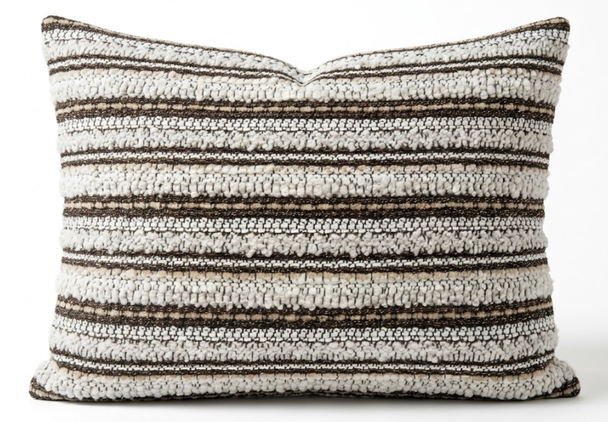 Mesa Bouclé Pillow Cover in Sandstone