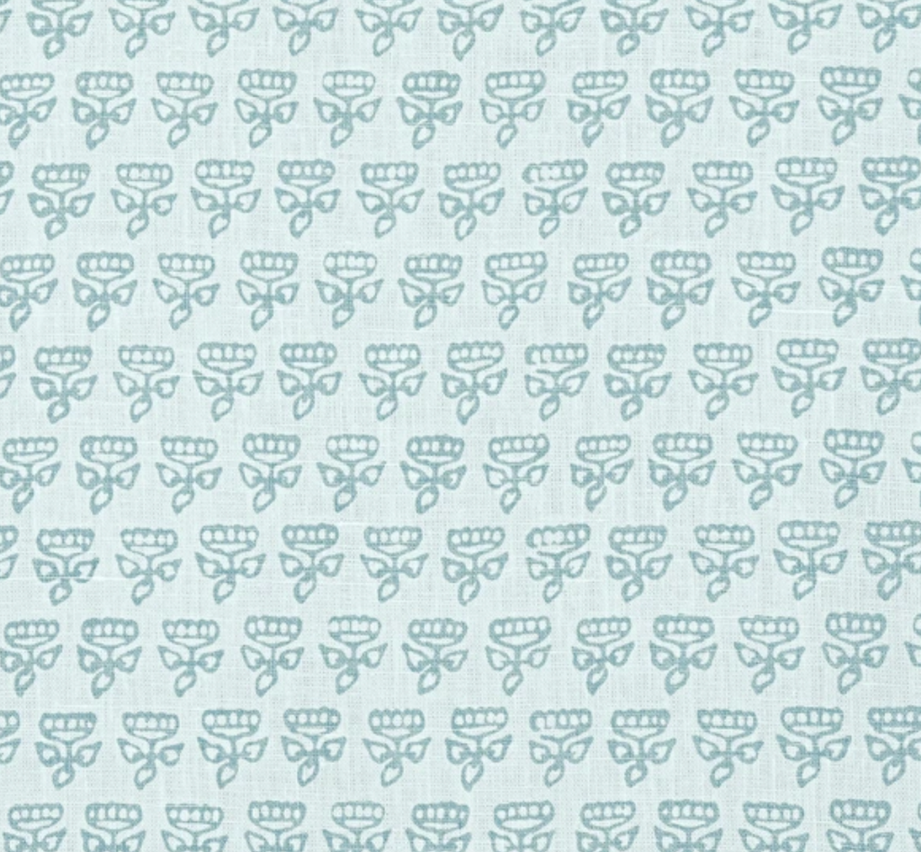 Mimi Floral Pillow Cover in Sky, Thibaut Pillows