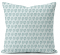 Mimi Floral Pillow Cover in Sky, Thibaut Pillows