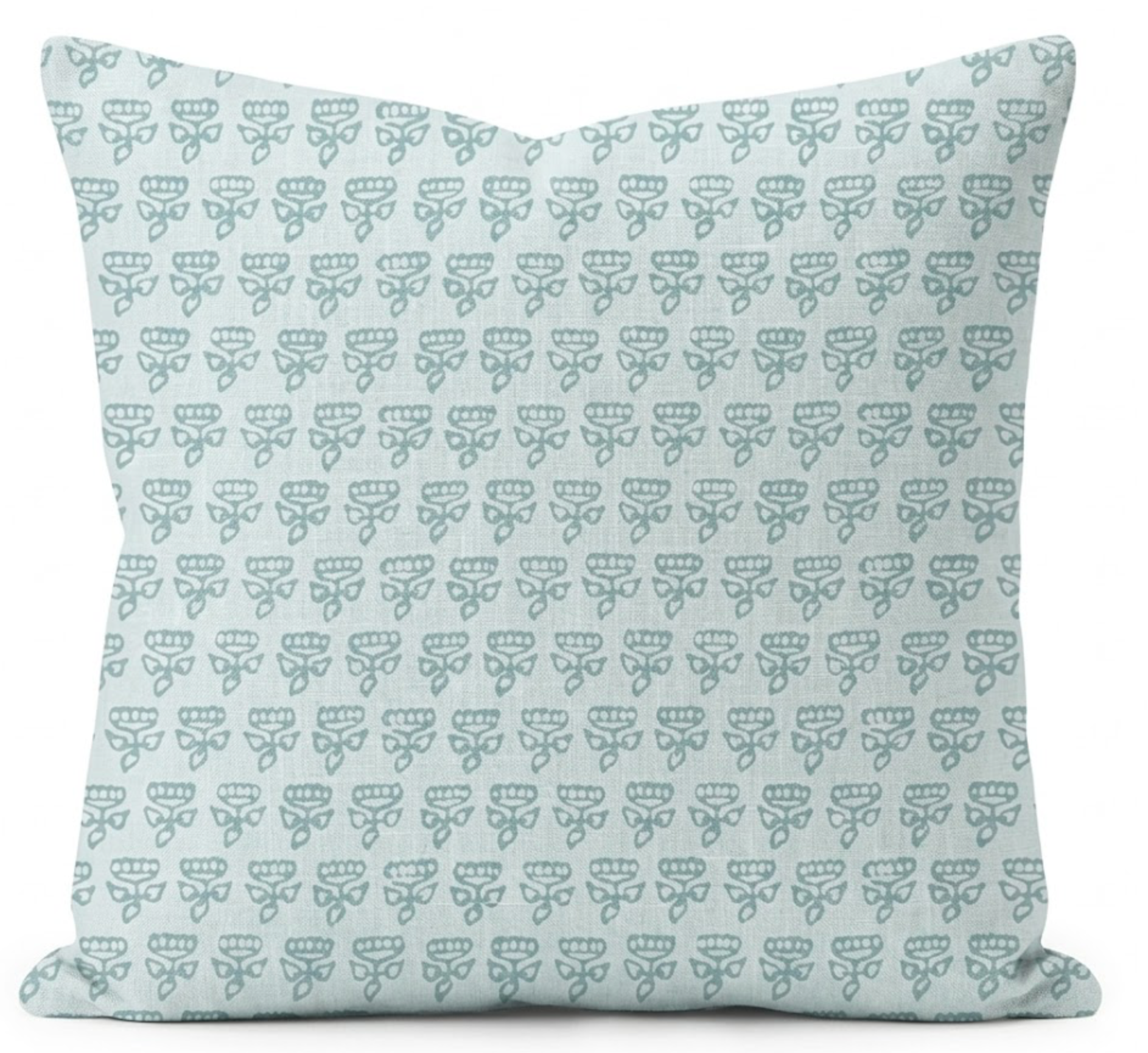 Mimi Floral Pillow Cover in Sky, Thibaut Pillows