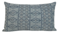 Souk Woven Pillow Cover in Blue, Peter Dunham Textiles