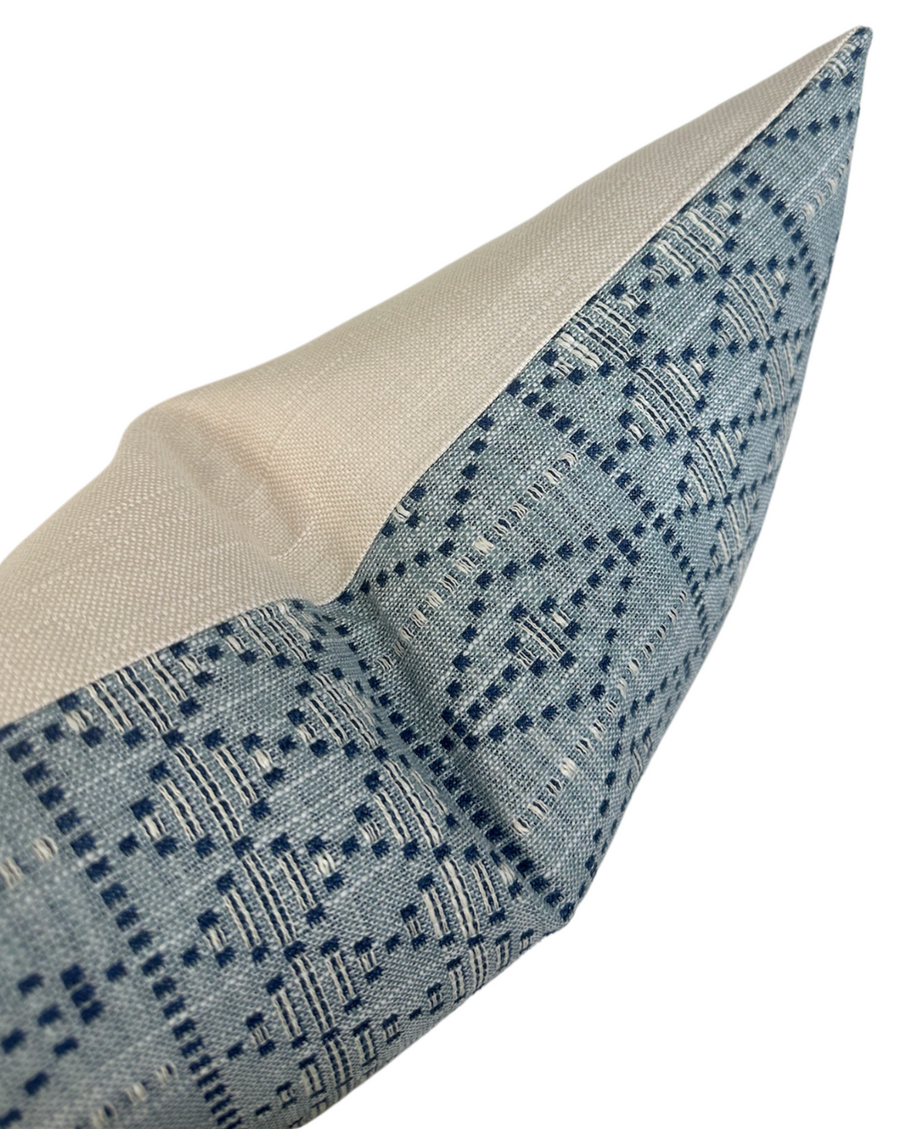 Souk Woven Pillow Cover in Blue, Peter Dunham Textiles